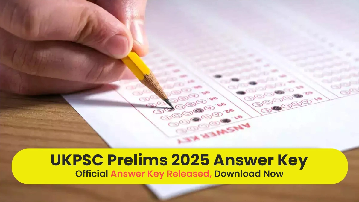 UKPSC Prelims 2025 Answer Key Official Answer Key Released.webp